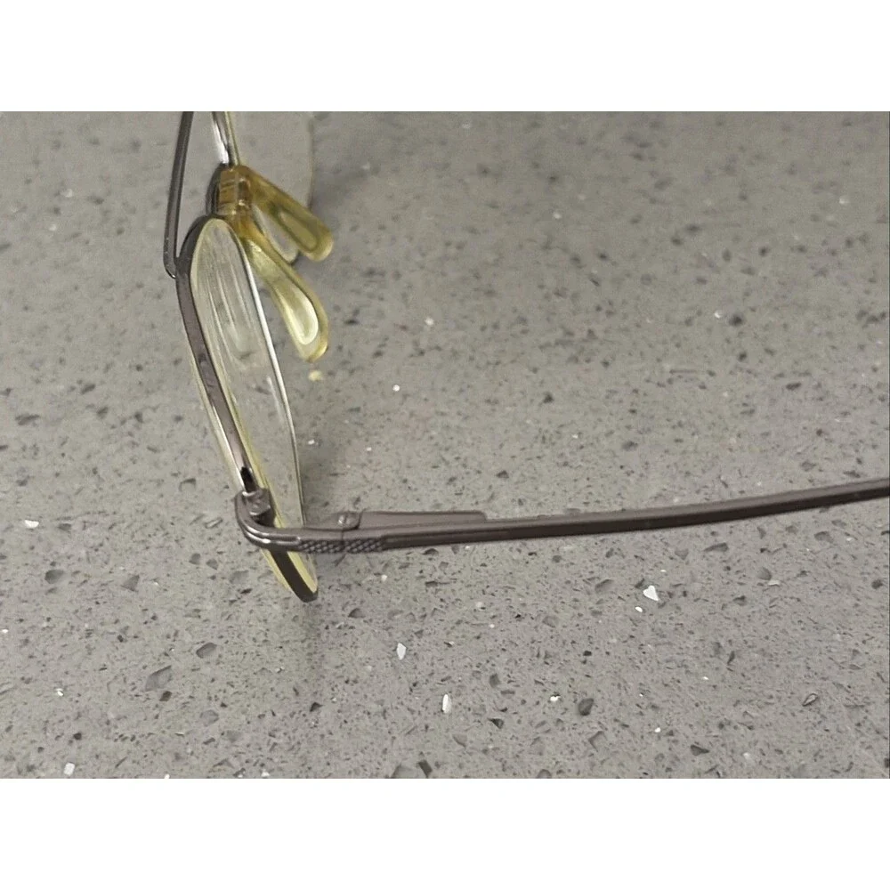 Adensco Eyeglasses Frames ONLY Mark 2A7 Aviator Double Bridge 55-16-145 5-3